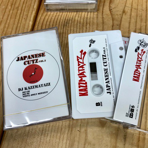 WENOD RECORDS : DJ KAZZMATAZZ - JAPANESE CUTZ VOL.2 MIX CD + TAPE