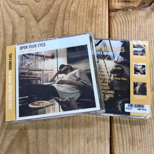 WENOD RECORDS : TEN'S UNIQUE - OPEN YOUR EYES [CD] BONSAI RECORD (2021)