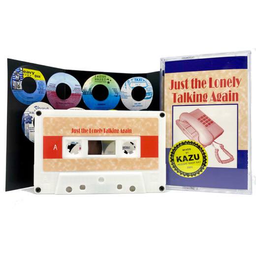 WENOD RECORDS : KAZU (Reggae Shop NAT) - Just The Lonely Talking Again [MIX  CD] Tastee T Production (2022) 3月11日発売