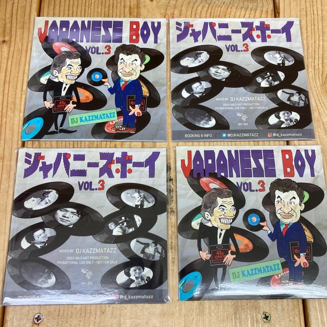 WENOD RECORDS : DJ KAZZMATAZZ - JAPANESE BOY VOL.3 [MIX CD] WILD 