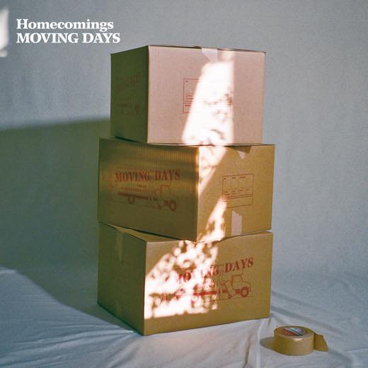 WENOD RECORDS : Homecomings - Moving Days [LP] カクバリズム/SECOND ROYAL RECORDS  (2022) 6月8日発売