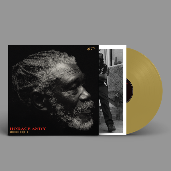 WENOD RECORDS : Horace Andy - Midnight Rocker [LP] On-U Sound  (2022)【帯付/限定ゴールド・ヴァイナル盤】