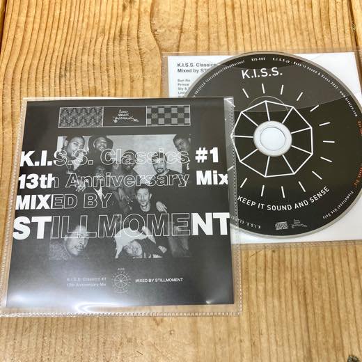 WENOD RECORDS : STILLMOMENT - K.I.S.S. Classics #1 - 13th Anniversary Mix  [MIX CD] K.I.S.S. (2022) 8月26日発売