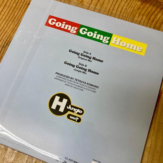 WENOD RECORDS : H Jungle With t - GOING GOING HOME [7”] avex / HMV