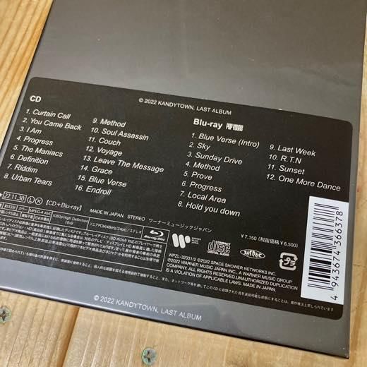 WENOD RECORDS : KANDYTOWN - LAST ALBUM [CD+Blu-ray Disc+Photo 