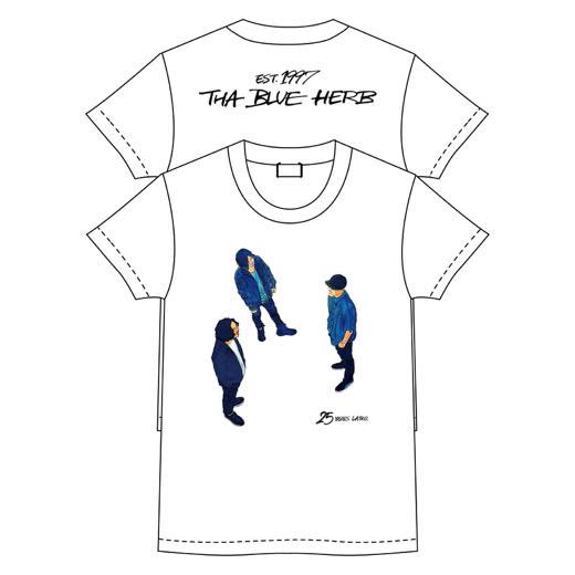 THA BLUE HERB - 3MEN (XLサイズのみ) [T-SHIRT] THA BLUE HERB RECORDINGS (2022)  【取り寄せ】 - WENOD