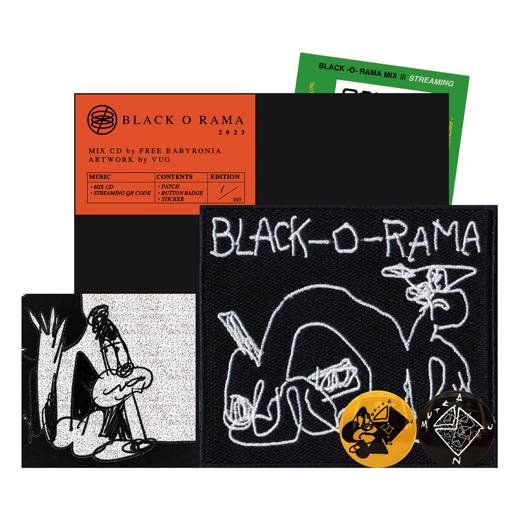 WENOD RECORDS : Free Babyronia × Vug - BLACK-O-RAMA MIX Ⅲ [MIX