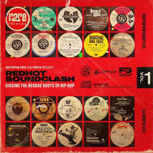 WENOD RECORDS : Southpaw Chop & DJ KENTA - REDHOT SOUNDCLASH VOL.1 [MIX CD]  Southpawchop Music (2023)【枚数限定】7月上旬発売