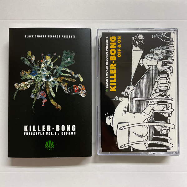 WENOD RECORDS : KILLER-BONG - FREESTYLE VOLUME.1 : OFF&ON [TAPE] 666/BLACK  SMOKER (2023)【限定生産盤】