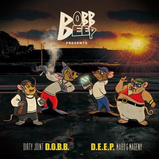 WENOD RECORDS : DIRTY JOINT / 丸 & 曲兄 - D.O.B.B.D.E.E.P. / All beats by  NAGMATIC [7