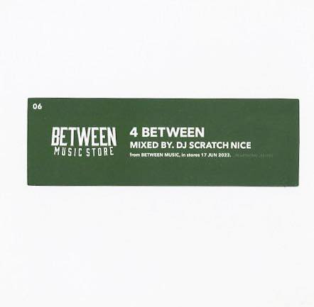 WENOD RECORDS : DJ SCRATCH NICE - 4 BETWEEN [MIX CD] BETWEEN MUSIC