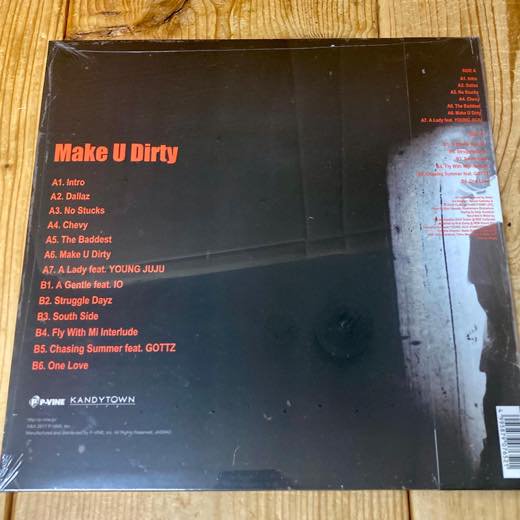 WENOD RECORDS : MUD - Make U Dirty [LP] KANDYTOWN (2023)【限定生産盤】
