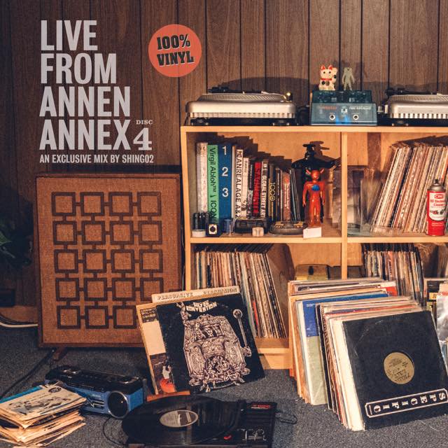 WENOD RECORDS : SHING02 - LIVE FROM ANNEN ANNEX DISC 1/2/3/4 SET [4MIX CD]  ANNEN ANNEX (2023) 9月15日発売