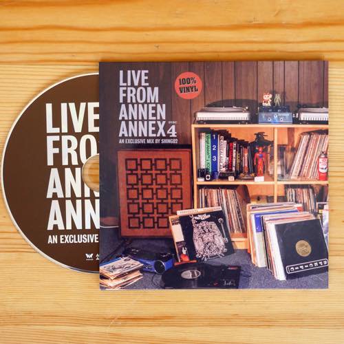 WENOD RECORDS : SHING02 - LIVE FROM ANNEN ANNEX DISC4 [MIX TAPE] ANNEN  ANNEX (2023)【限定生産】9月15日発売