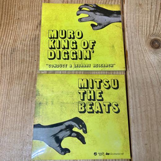 WENOD RECORDS : Muro a.k.a King Of Diggin & Mitsu The Beats - Conduct A  Library Research [2MIX CD] dovewax (2009)