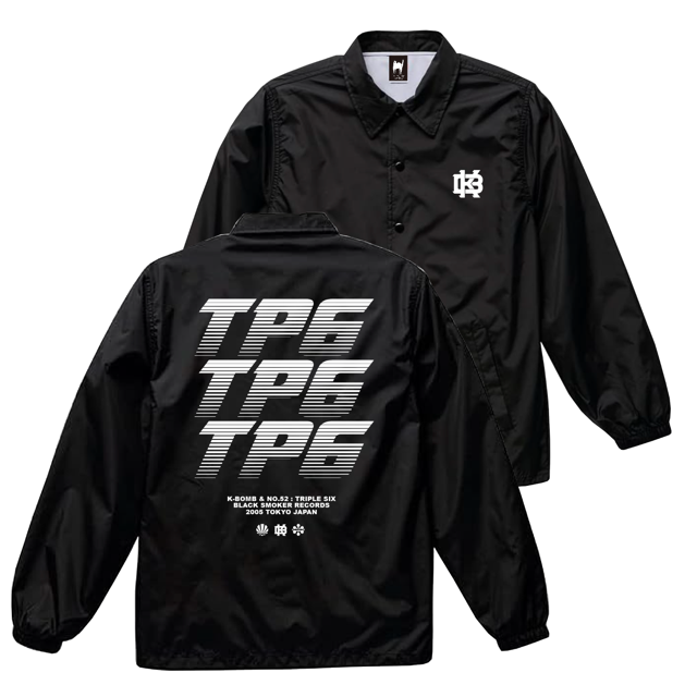 WENOD RECORDS : KILLER-BONG - TRIPLE SIX COACH JACKET WENOD RECORDS : KILLER-BONG - TRIPLE SIX COACH JACKET