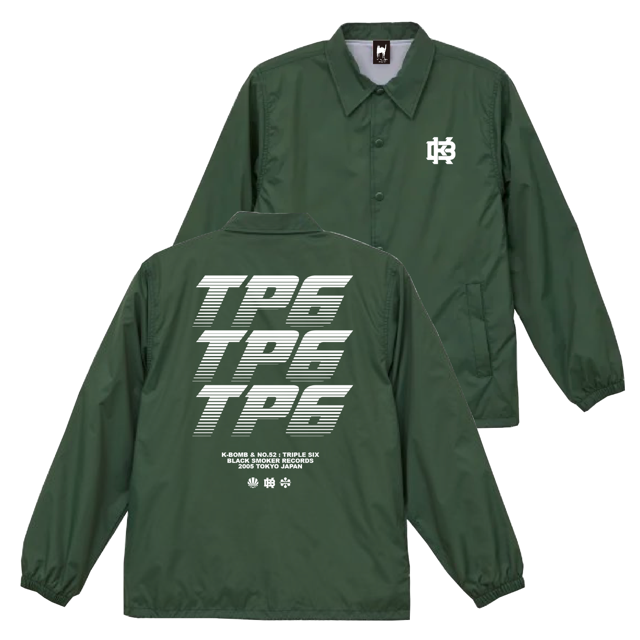 WENOD RECORDS : KILLER-BONG - TRIPLE SIX COACH JACKET WENOD RECORDS : KILLER-BONG - TRIPLE SIX COACH JACKET