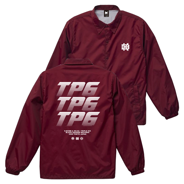 WENOD RECORDS : KILLER-BONG - TRIPLE SIX COACH JACKET WENOD RECORDS : KILLER-BONG - TRIPLE SIX COACH JACKET
