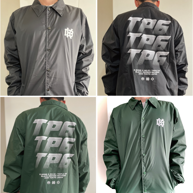 WENOD RECORDS : KILLER-BONG - TRIPLE SIX COACH JACKET WENOD RECORDS : KILLER-BONG - TRIPLE SIX COACH JACKET