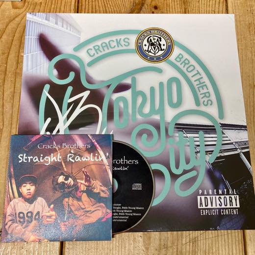 WENOD RECORDS : 【デッドストック放出】CRACKS BROTHERS - STRAIGHT RAWLIN' EP & 03  [CD&LP] WDsounds (2012/2020) 3月中旬入荷