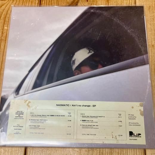 WENOD RECORDS : NAGMATIC - Ain't no change EP [LP] DLiP
