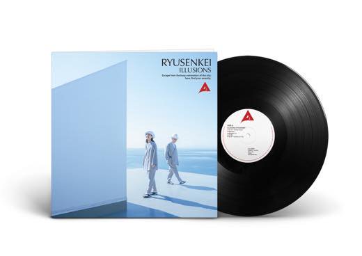 WENOD RECORDS : RYUSENKEI - イリュージョン [LP] GREAT TRACKS (2024)【数量限定】7月24日発売