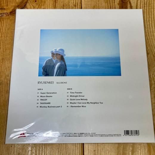 WENOD RECORDS : RYUSENKEI - イリュージョン [LP] GREAT TRACKS