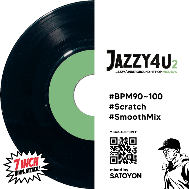 WENOD RECORDS : DJ SATOYON - JAZZY4U2 -JAZZY/UNDERGROUND HIPHOP MIXSHOW-  [MIX CDR] NOT ON LABEL (2024)