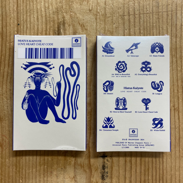 WENOD RECORDS : Hiatus Kaiyote - Love Heart Cheat Code [TAPE WENOD RECORDS : Hiatus Kaiyote - Love Heart Cheat Code [TAPE