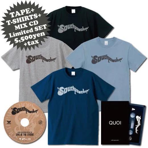 WENOD RECORDS : 【キャンペーンCD付】SOUTHPAW CHOP - CHEF MIX [TAPE+Tシャツ SET+MIX CD]  (2024) 7月上旬発売【＊受注期間6月16日(日)まで】