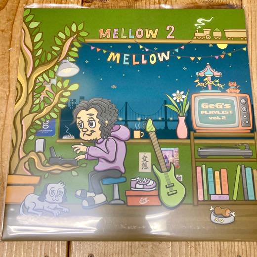 WENOD RECORDS : V.A. - Mellow Mellow ～GeG's Playlist vol.2～ [LP] Goosebumps  Music (2024) 9月4日発売