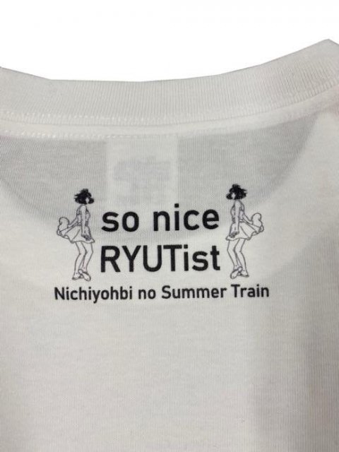 WENOD RECORDS : so nice / RYUTist x 江口寿史 - 日曜日のサマートレイン T-SHIRT  (OCTAVE/2020/2024) 8月下旬発売予定