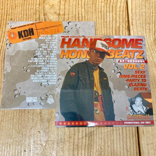 WENOD RECORDS : KASHI DA HANDSOME - HANDSOME HONEY BEATZ Vol.2 -Paper JKT  1CD Re-Issue- [MIX CD] 黄金の里レコーズ 8月23日発売