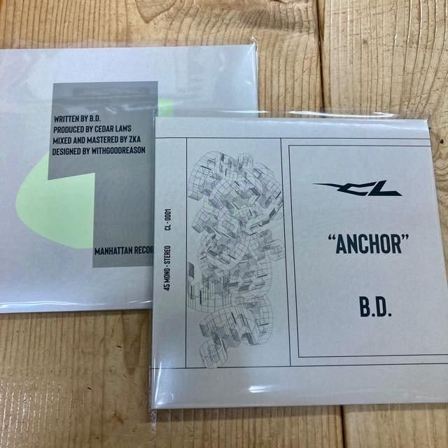 WENOD RECORDS : B.D. & Cedar Law$ - ANCHOR [7 WENOD RECORDS : B.D. & Cedar Law$ - ANCHOR [7