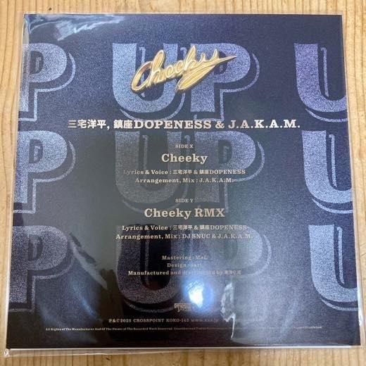 WENOD RECORDS : 三宅洋平,鎮座DOPENESS & J.A.K.A.M. - Cheeky