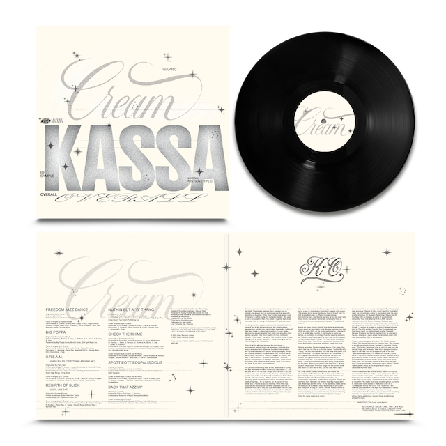 WENOD RECORDS : Kassa Overall - Cream [LP] Warp Records
