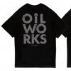 OILWORKS - OILGYM BLACKxGRAY(S) T-SHIRT (OILWORKS/2014)