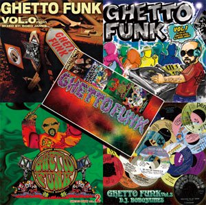 湖山MIXCDD.L aka Bobo James - Ghetto Funk vol.0〜3