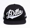 J DILLA -  Snapback Hat (White on Black) (OKAYPLAYER/2016) 