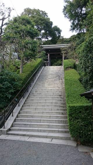 荏柄天神社（えがらてんじんじゃ）階段