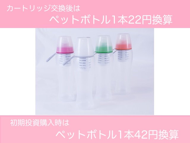 テラヘルツ光水筒型浄水器 - 木山愛深セレクトショップ【まんまるハート】