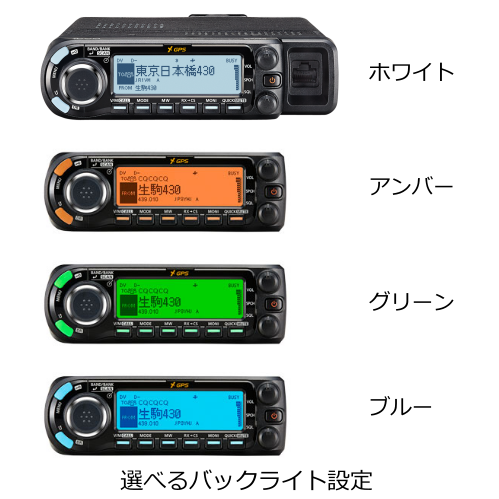 ID-4100D (50Wバージョン)144/430MHz デュアルバンドデジタル