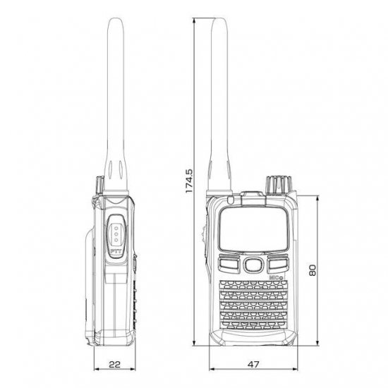 SRS210A 特定小電力トランシーバー スタンダードホライゾン(八重洲無線)