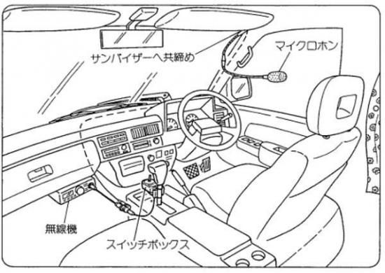 JX-5G 大型車用モービルフレキシブルマイク アドニス(ADONIS)