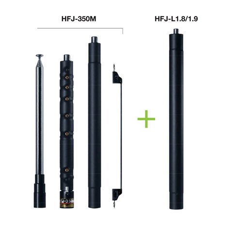 HFJ-350M Toy-Box 1.8/1.9～50MHz ロッドエレメント＆タップ切替