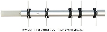 HFJ-1205Y 1200MHz 5エレ シングル八木アンテナ コメット (COMET