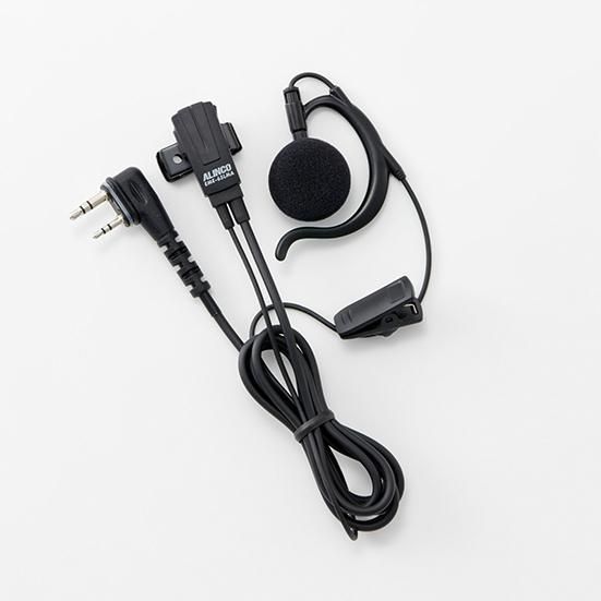 ALINCO DJ-PV1DとイヤホンマイクEME-65LMA+付属品① EME-65LMA DJ-PV1D用 一般仕様イヤホンマイク アルインコ(ALINCO)