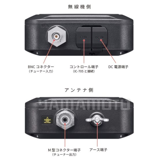 AH-705 HF/50MHz IC-705用オートアンテナチューナー アイコム(ICOM)