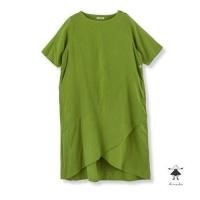 ダブルガーゼ切替ワンピース<img class='new_mark_img2' src='https://img.shop-pro.jp/img/new/icons1.gif' style='border:none;display:inline;margin:0px;padding:0px;width:auto;' />