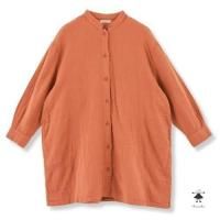 ダブルガーゼハイネックチュニックブラウス<img class='new_mark_img2' src='https://img.shop-pro.jp/img/new/icons1.gif' style='border:none;display:inline;margin:0px;padding:0px;width:auto;' />